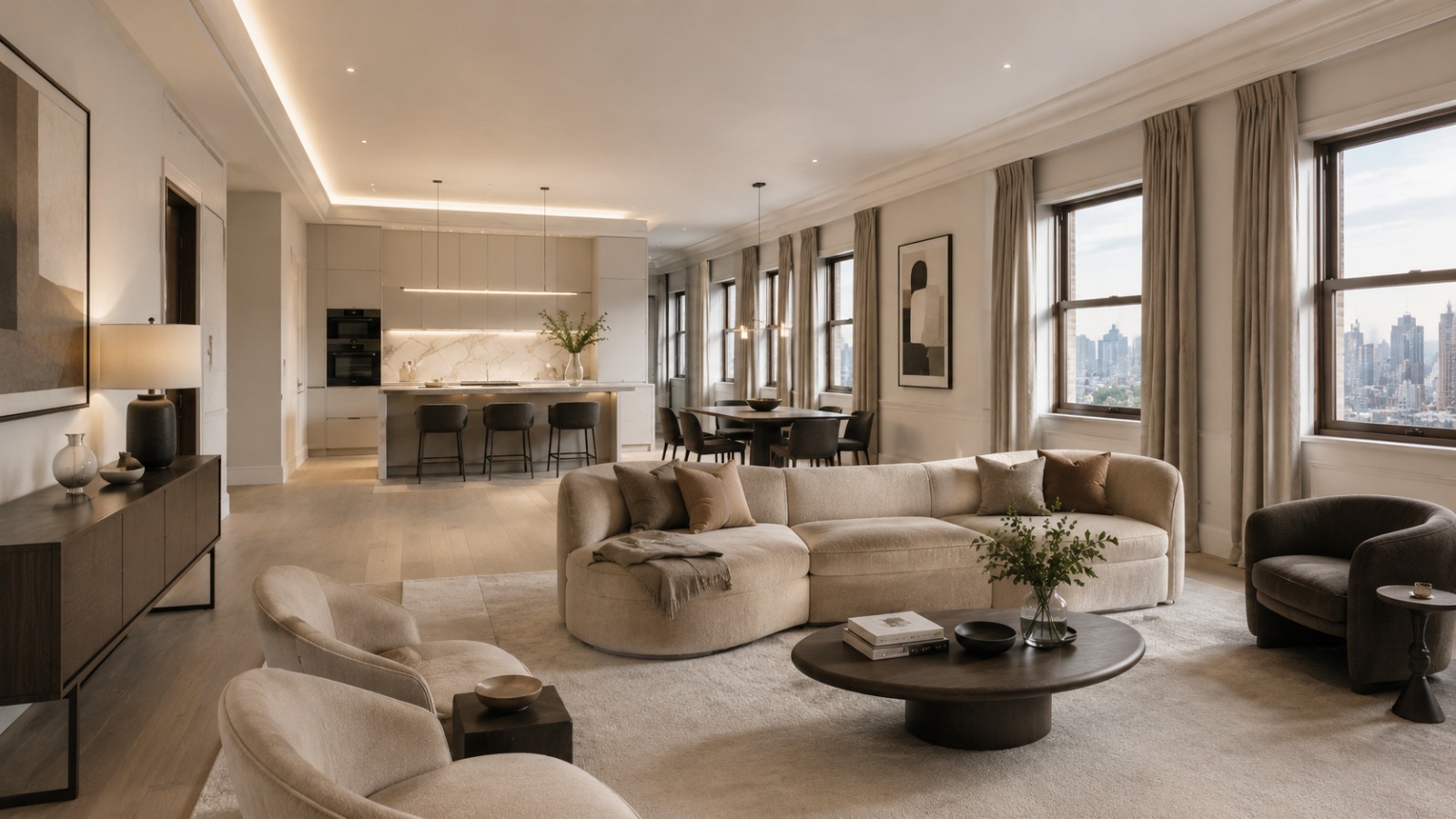 Interior Penthouse Plaza Castilla